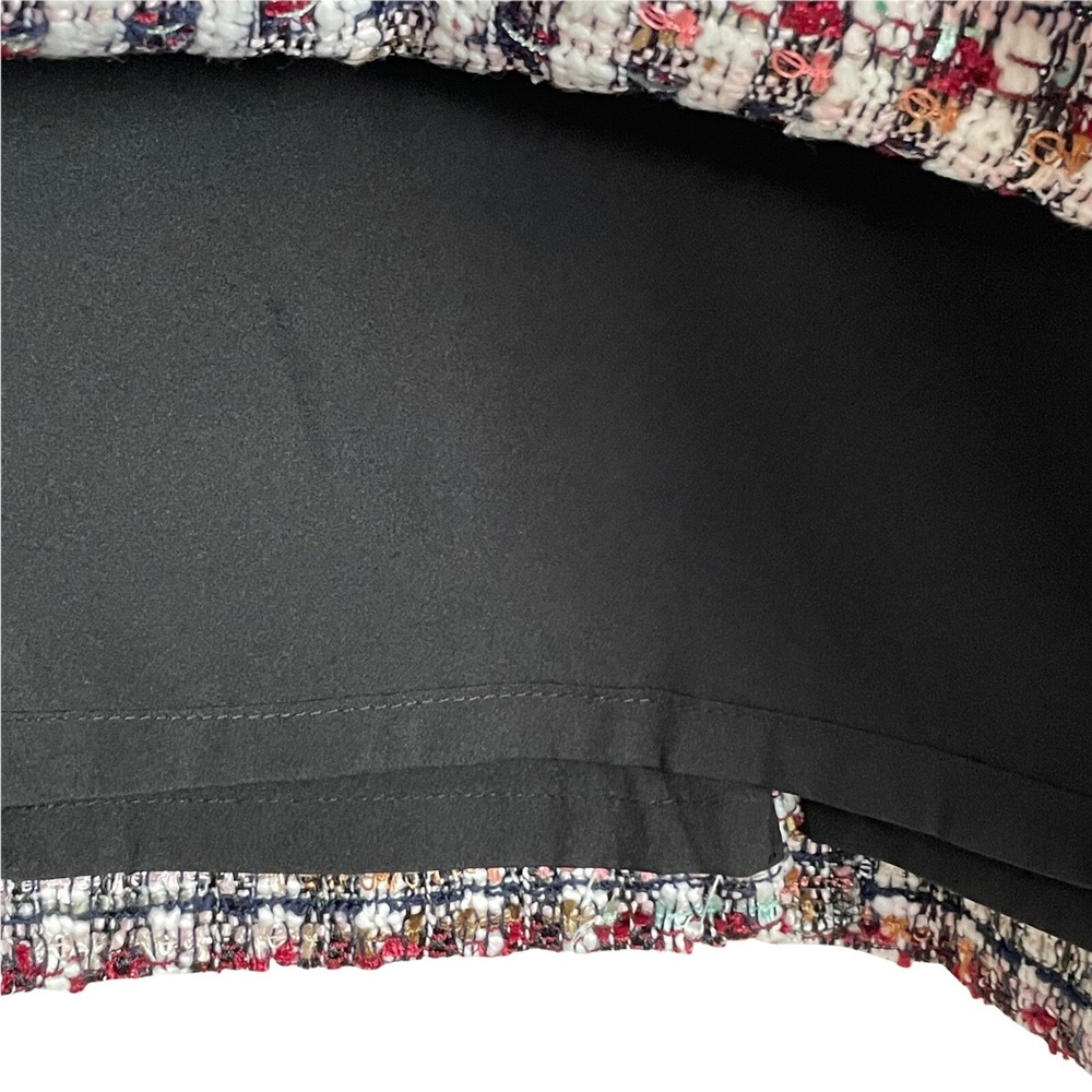 NWT Talbots Colorful Plaid Tweed Pencil Skirt Petite Sz 10P Preppy Classic - Picture 3 of 7